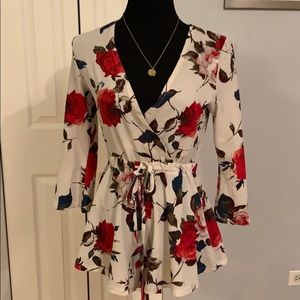 Floral Romper